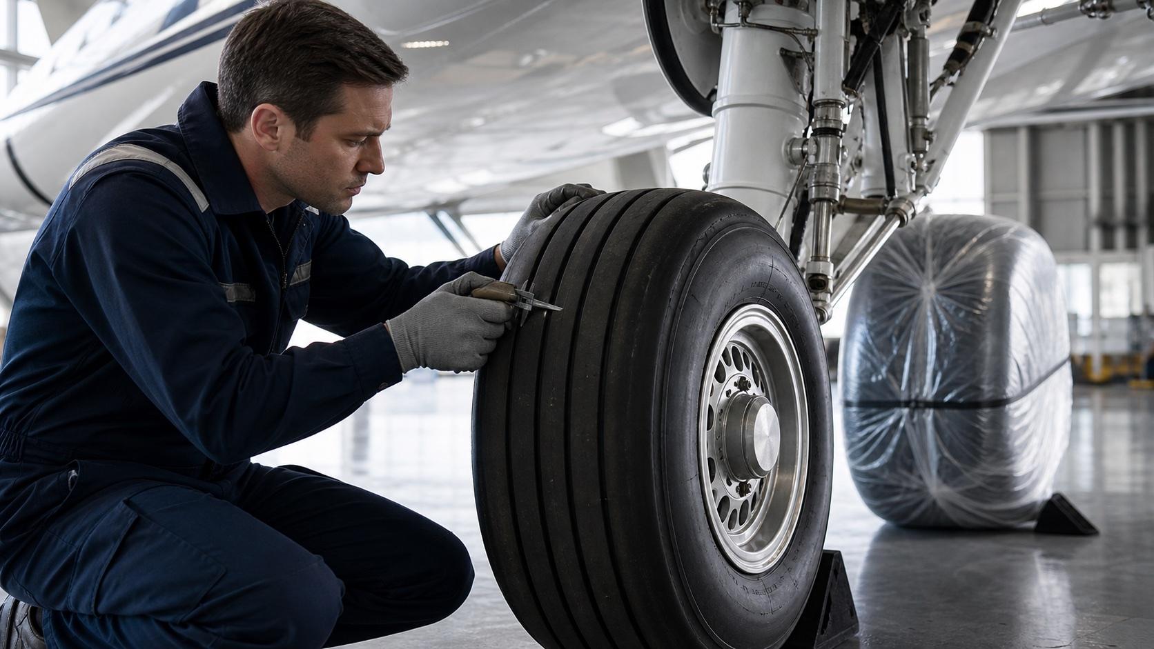 Business Jet Tire Procurement: A Buyer’s Planning Guide aviation sourcing illustration
