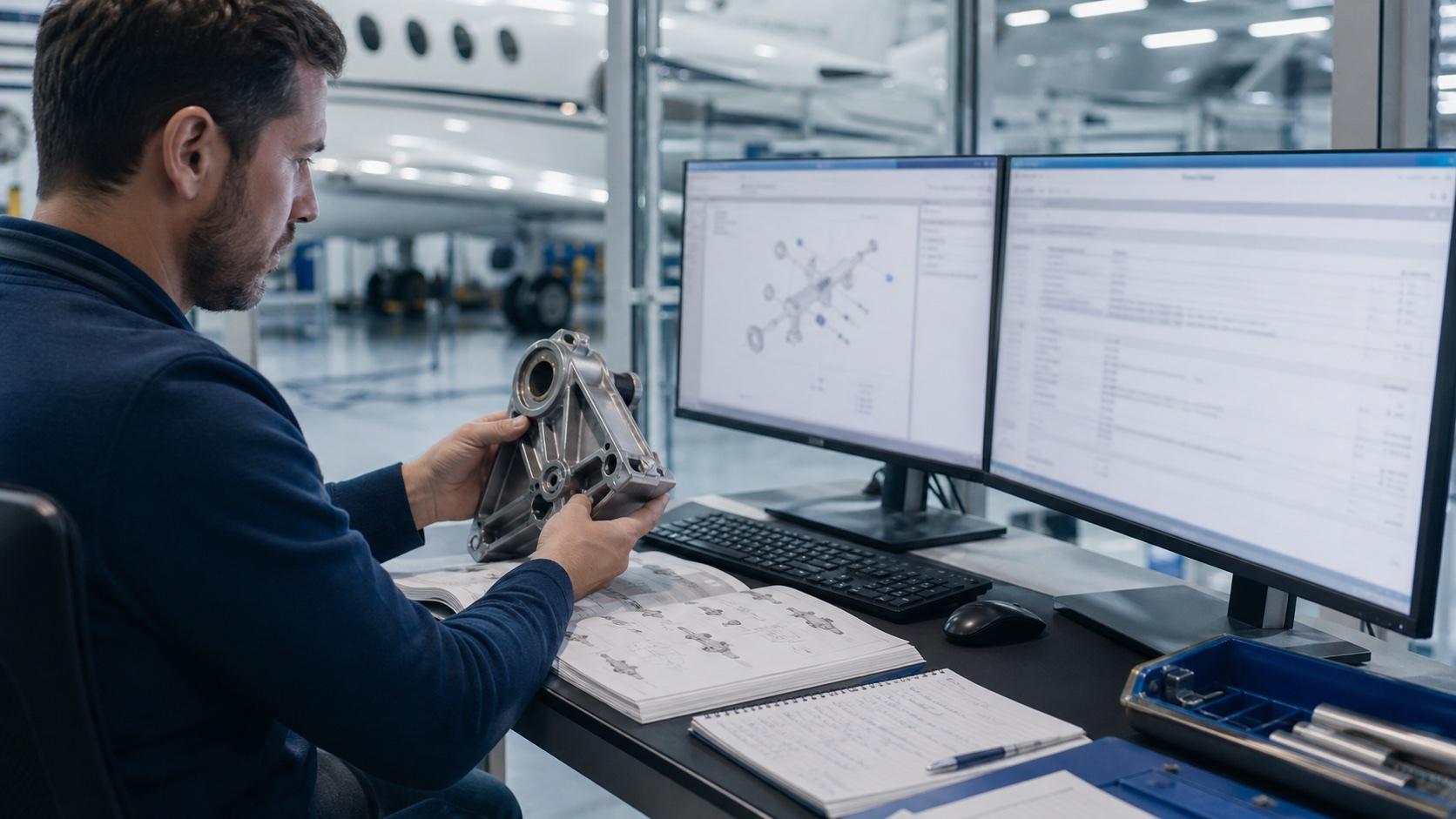 Private Aircraft Parts RFQ Checklist: What to Include aviation sourcing illustration