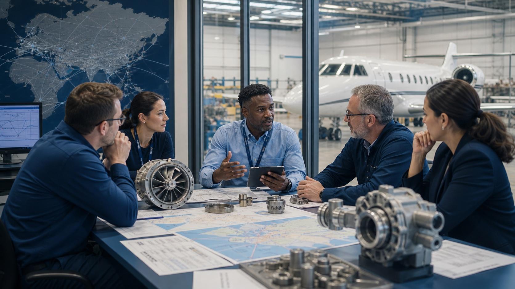 How to Build an Aircraft Parts Supplier Strategy for South America and the Caribbean aviation sourcing illustration