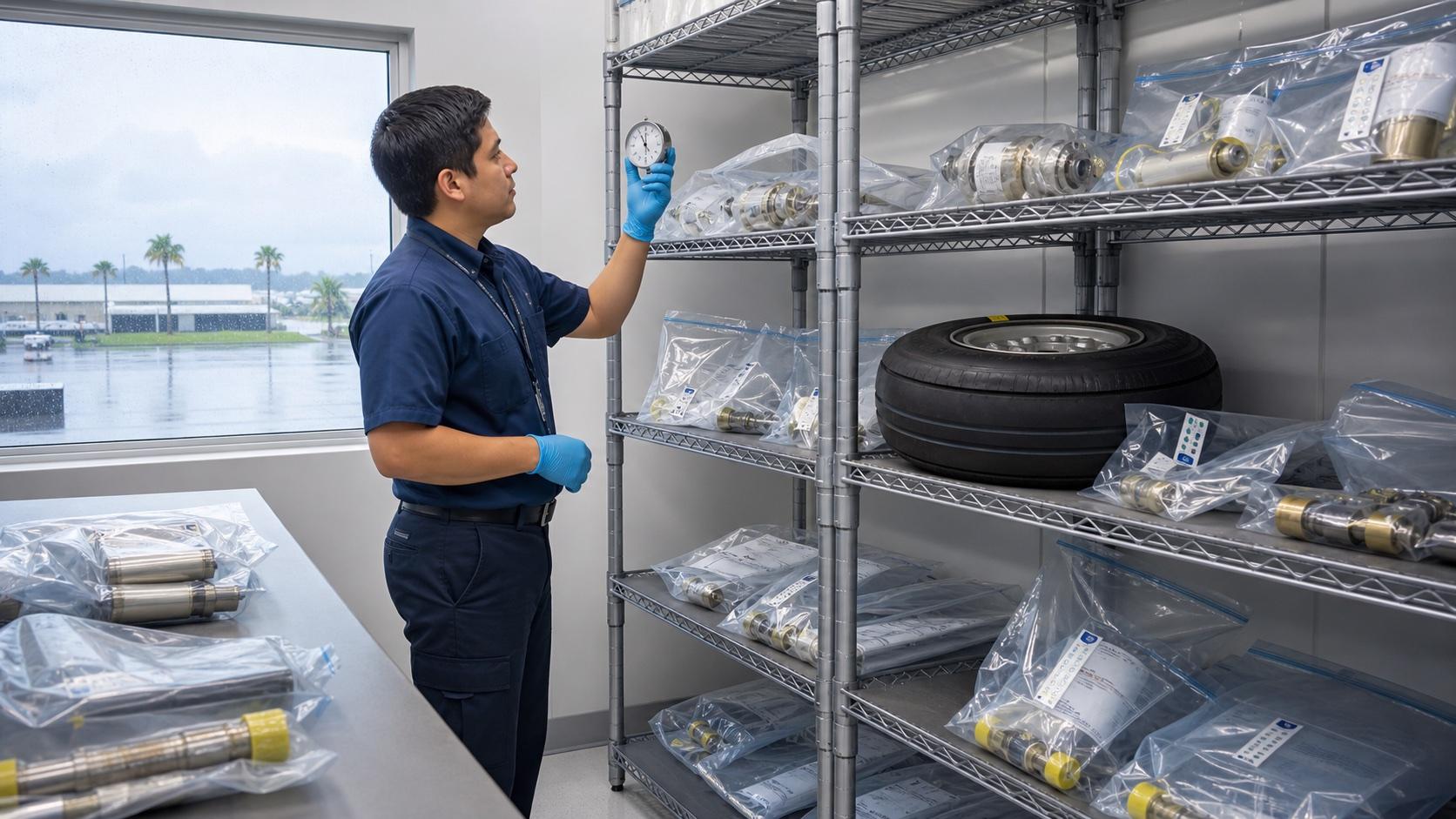 Aircraft Parts Storage in Tropical Climates: Procurement Questions to Ask aviation sourcing illustration